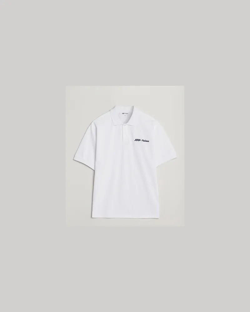 Palmes ATP Tour Polo White Weiß