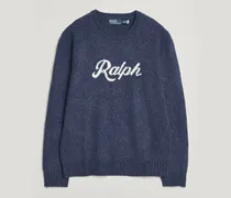 Wool/Cashmere Pullover Navy Combo