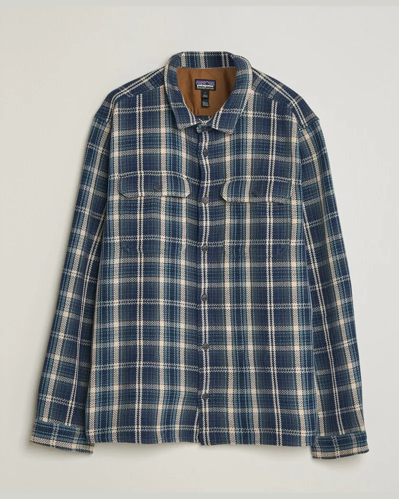 Patagonia Fjord Loft Shirt Solstice New Navy Blau
