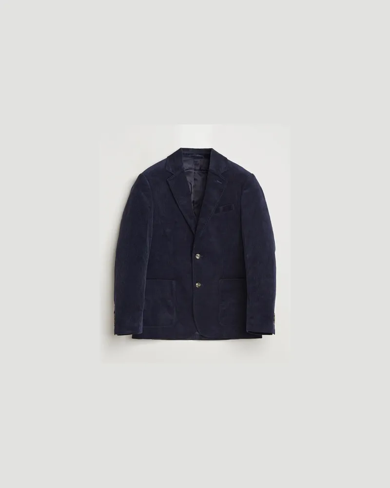 Gant Corduroy Blazer Evening Blue Blau