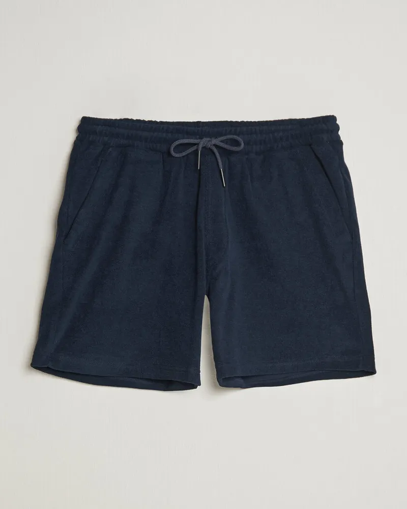 OAS Terry Shorts Navy Blau