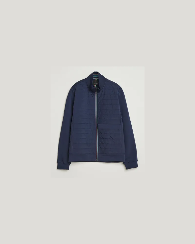 Paul Smith Mixed Media Jacket Navy Blau