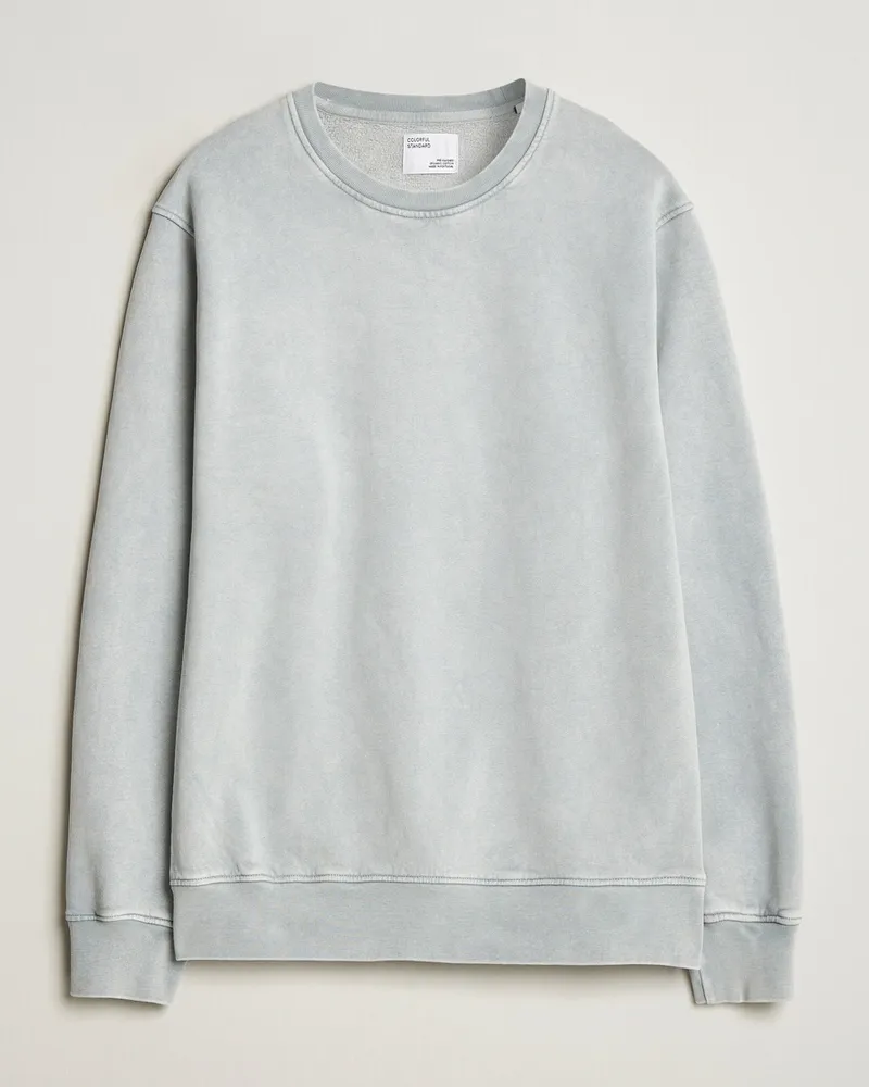 COLORFUL STANDARD Classic Organic Crew Neck Sweat Faded Grey Grau