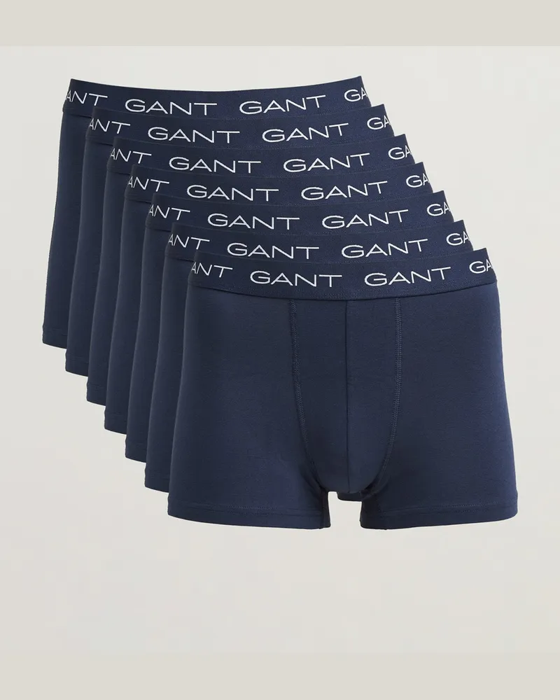 Gant 7-Pack Trunk Marine Blau