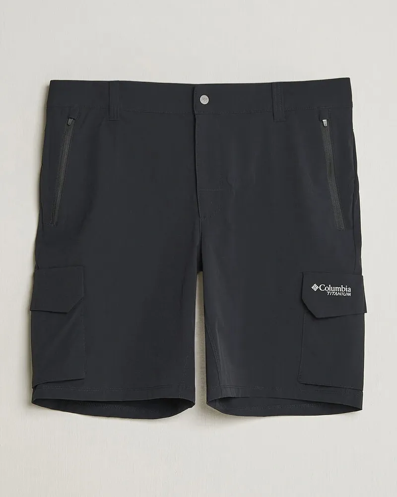 Columbia Sportswear Company Silver Ridge Elite Cargo Shorts Black Schwarz