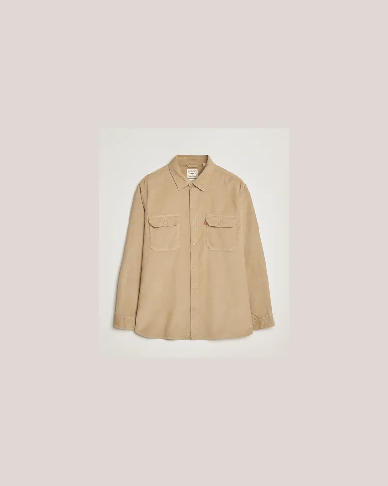 Levi's Levi Jackson Corduroy Worker Shirt Beige Beige