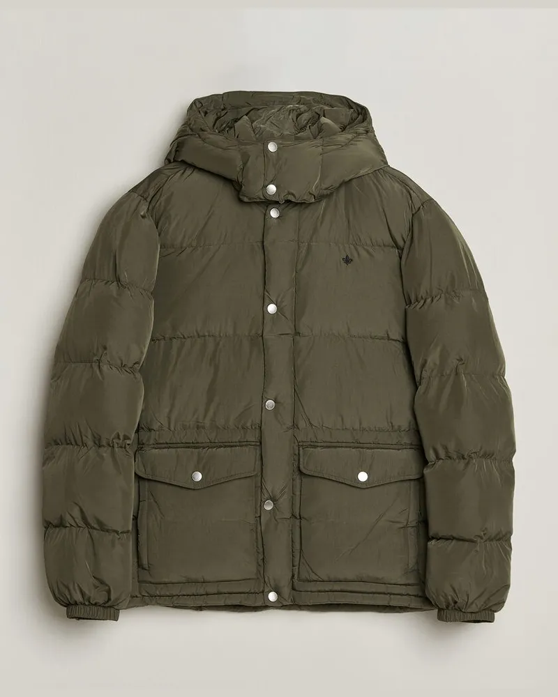 Morris Lennox Puffer Jacket Olive Grün