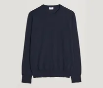 Merino Round Neck Sweater Navy