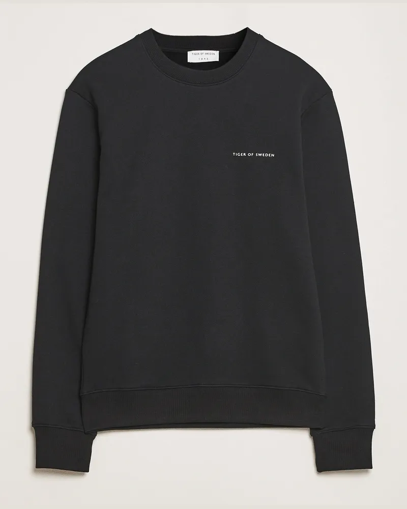 Tiger of Sweden Emerson Crew Neck Sweatshirt Black Schwarz