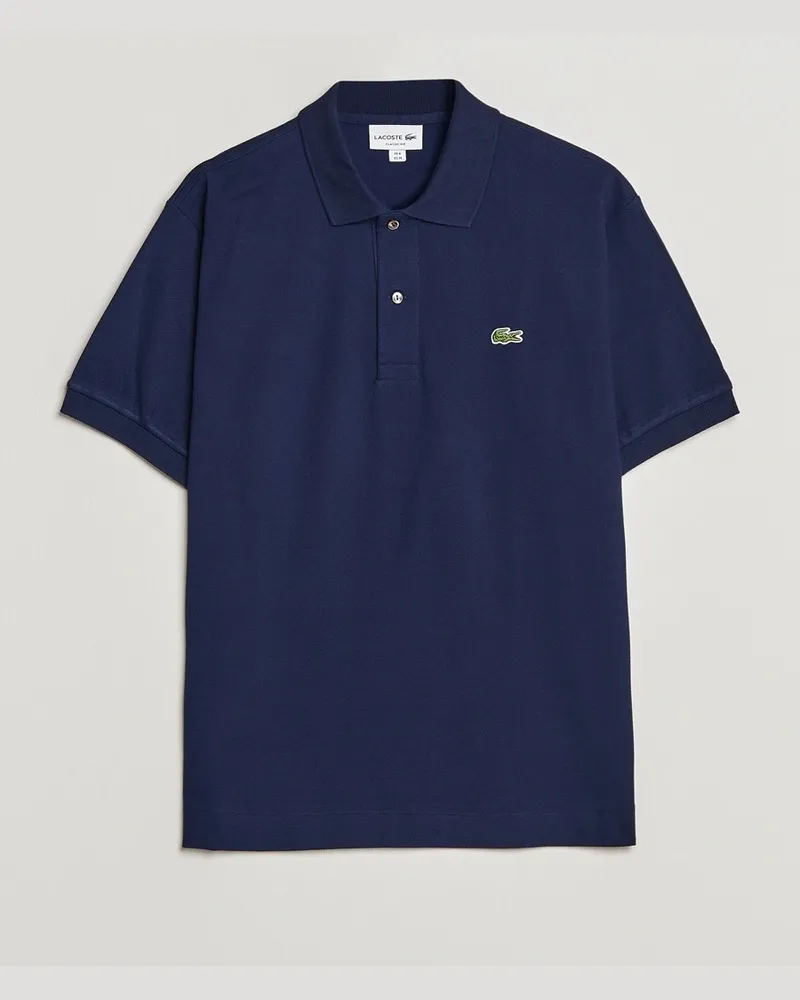 Lacoste Original Polo Piké Navy Blue Blau