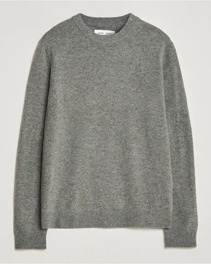 Samsøe & Samsøe Isak Rundhals Dark Grey Grau