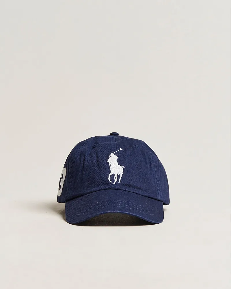 Ralph Lauren Big Pony Cap Newport Navy Blau