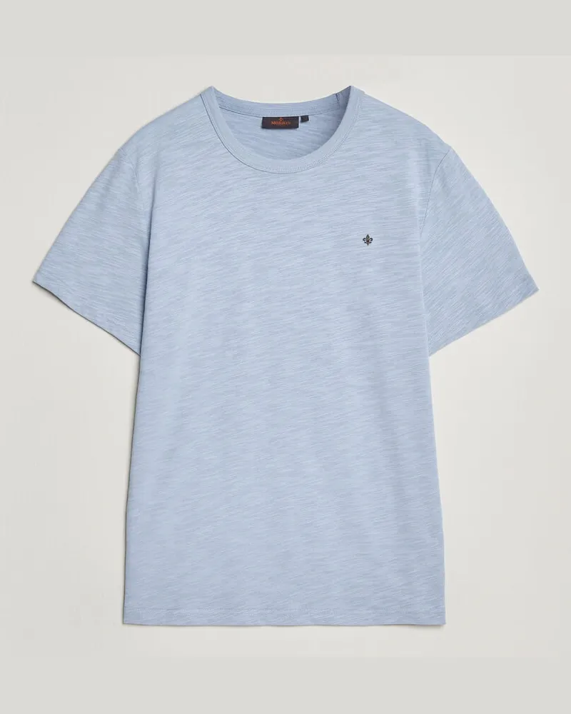 Morris Watson Slub T-Shirt Light Blue Blau