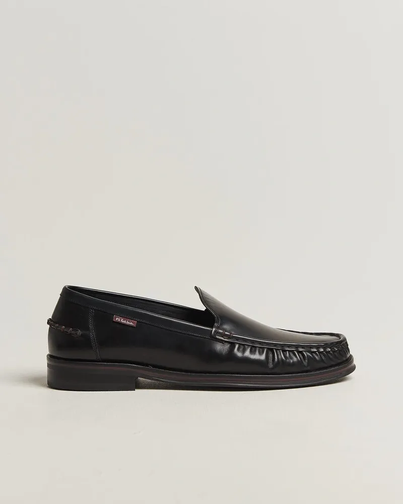 Paul Smith Breton Leather Loafer Black Schwarz