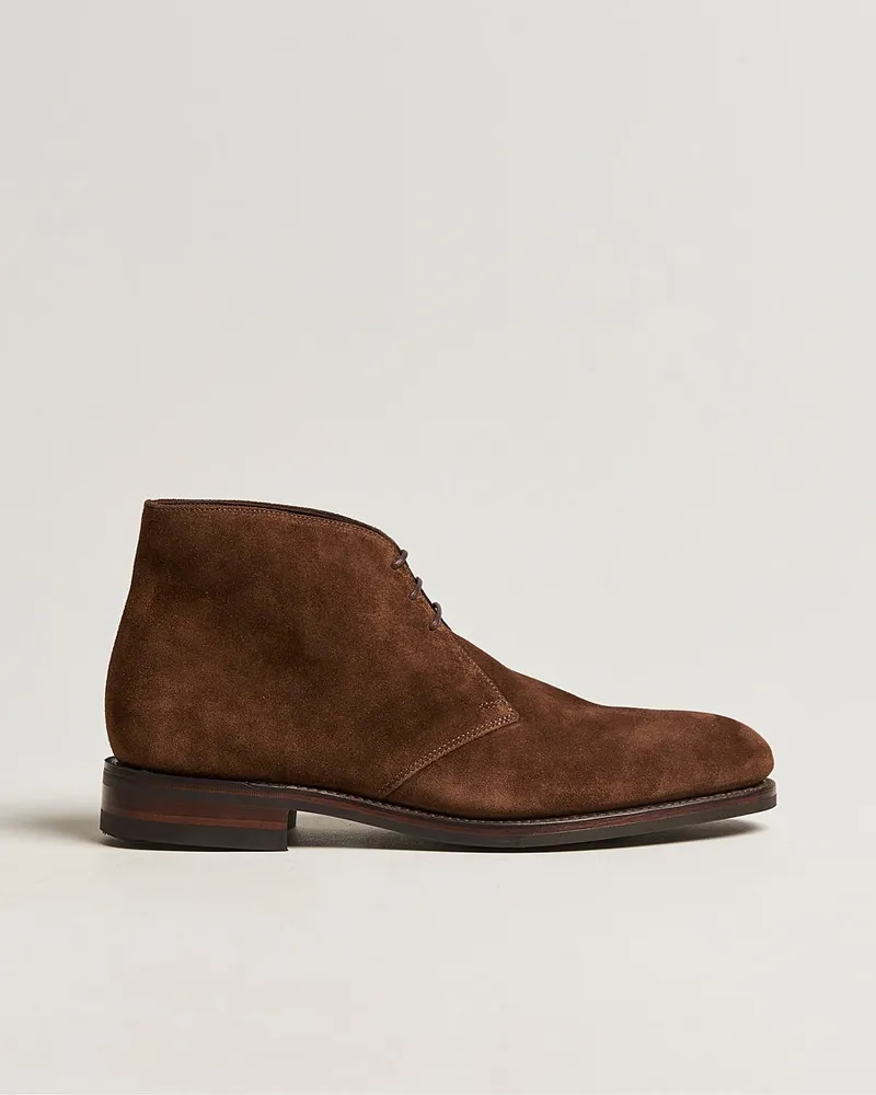 Loake 1880 Pimlico Chukka Boot Brown Suede Braun