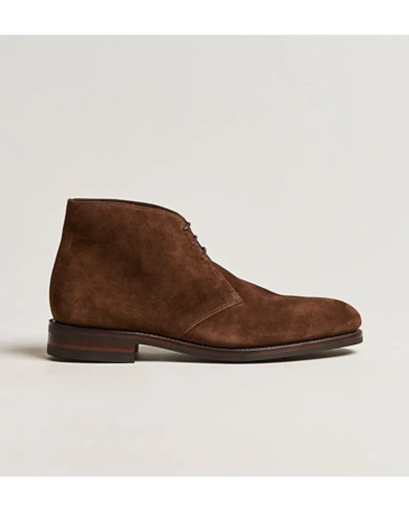 Loake 1880 Pimlico Chukka Boot Brown Suede Braun