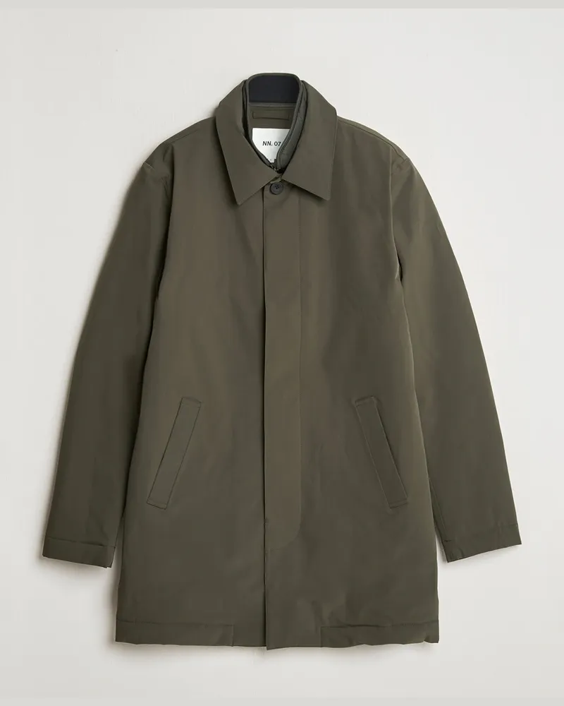NN 07 Blake Jacket Dark Army Grün