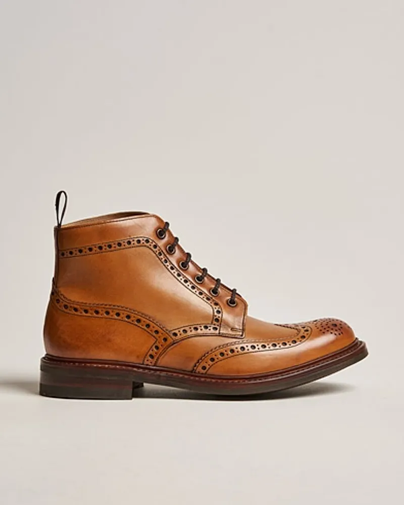 Loake 1880 Bedale Boot Tan Burnished Calf Braun