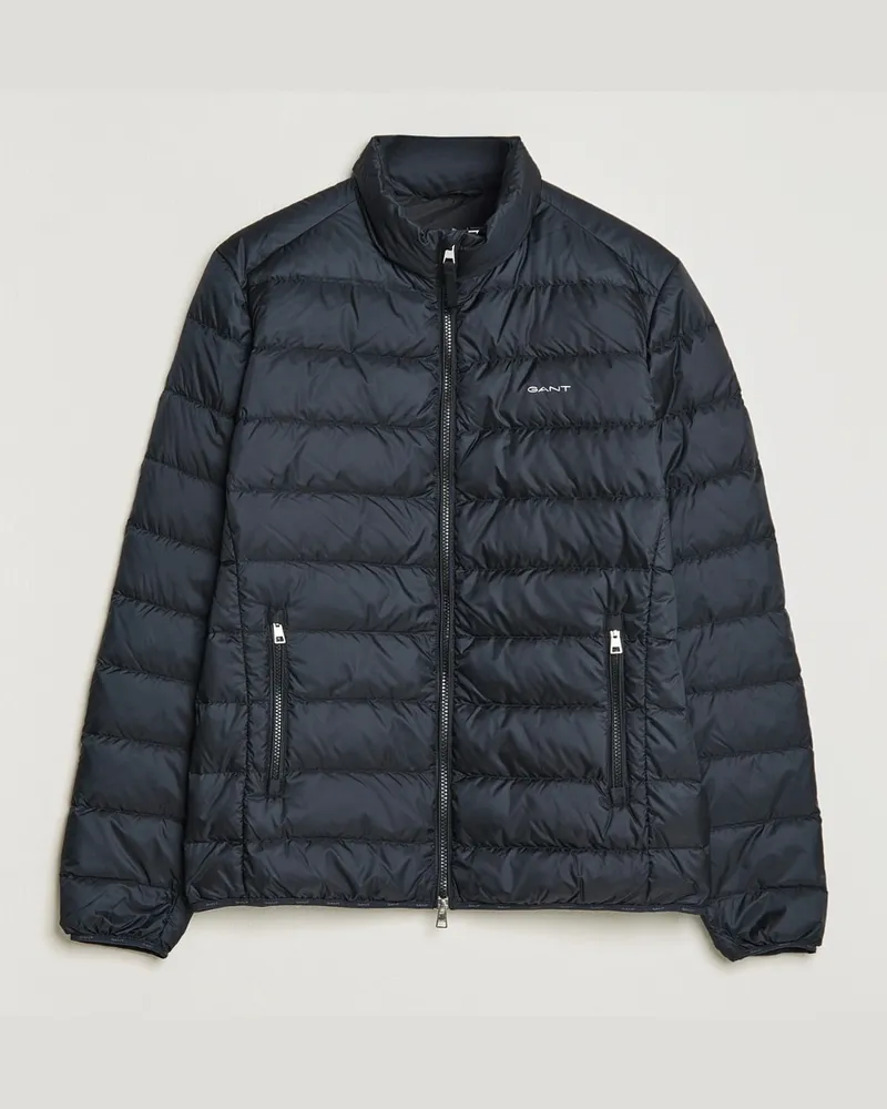 Gant The Light Down Jacket Black Schwarz