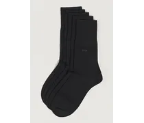 5-Pack Bamboo Socks Black
