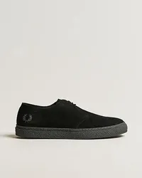 Fred Perry Linden Suede Derby Black Schwarz