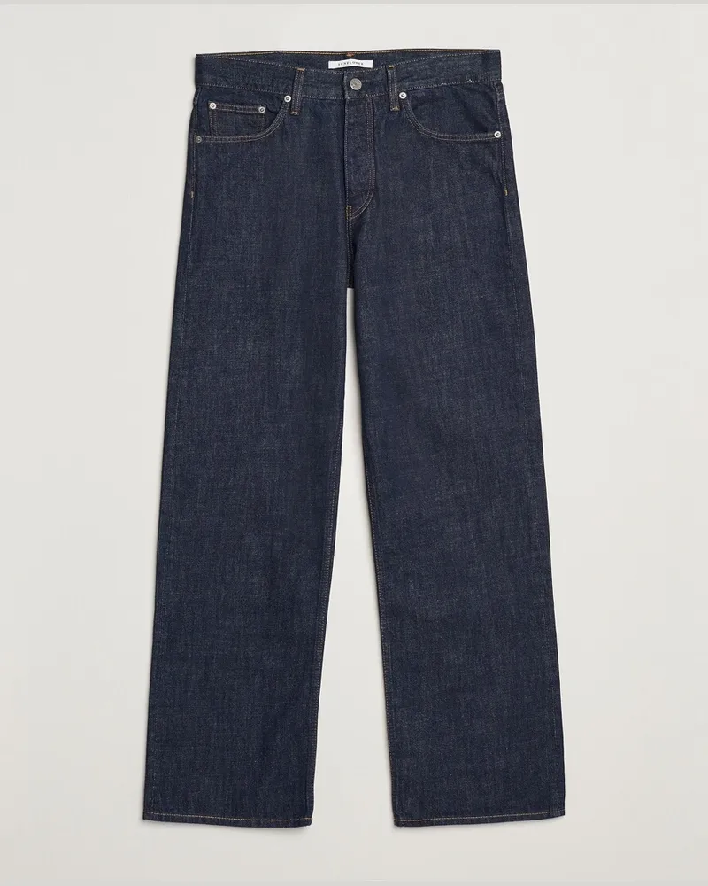 Sunflower Loose Jeans Simple Rinse Blue Blau
