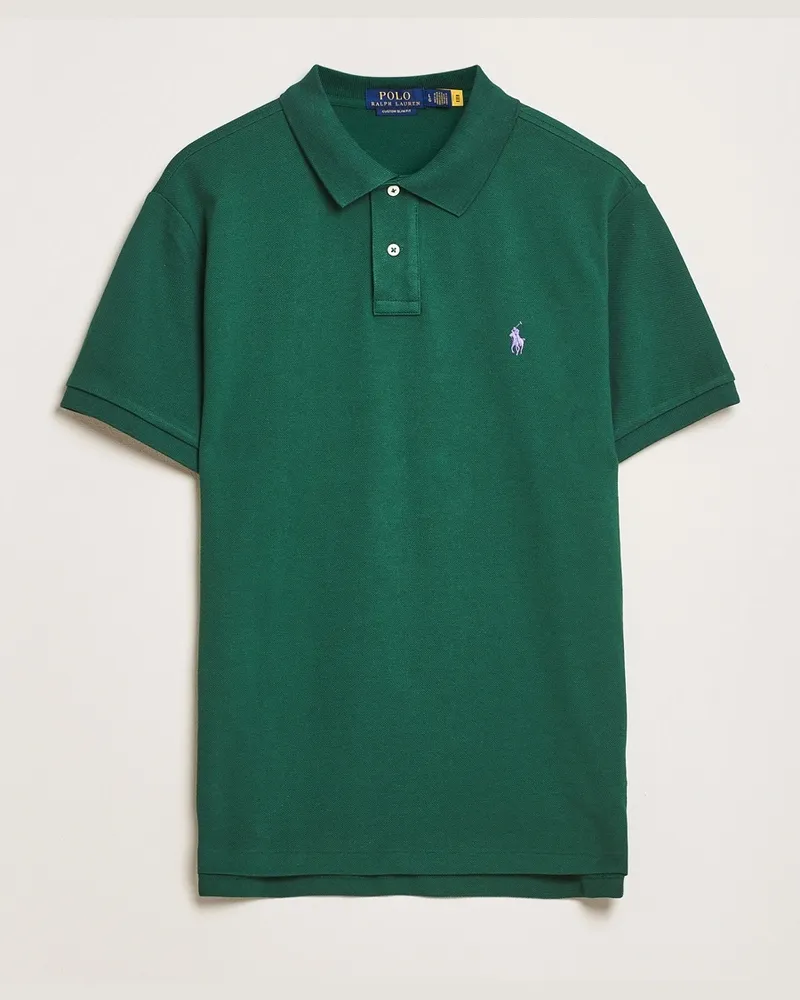 Ralph Lauren Custom Slim Fit Polo New Forest Grün