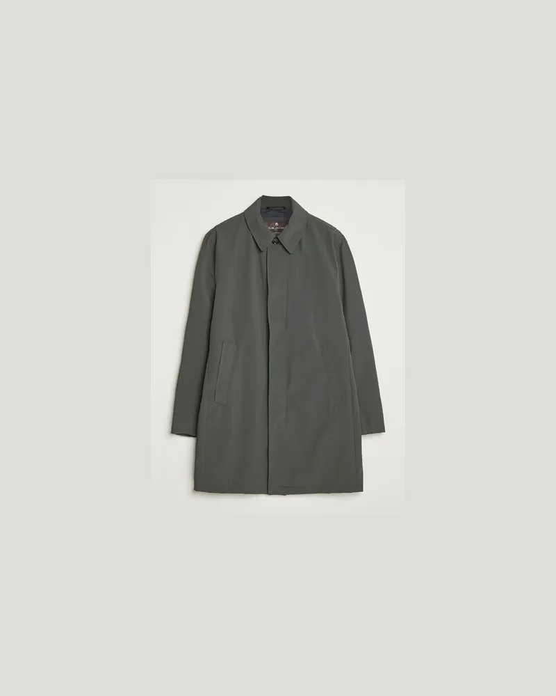 Oscar Jacobson Nylon Car Coat Olive Grün