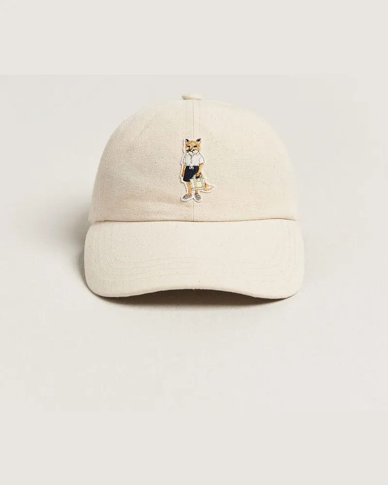 Kitsuné Dressed Fox Cap Noble Beige Beige