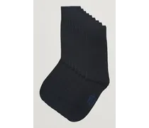9-Pack True Baumwoll Socks Dark Navy