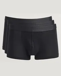 Sunspel 3-Pack Baumwoll Stretch Trunk Black Schwarz