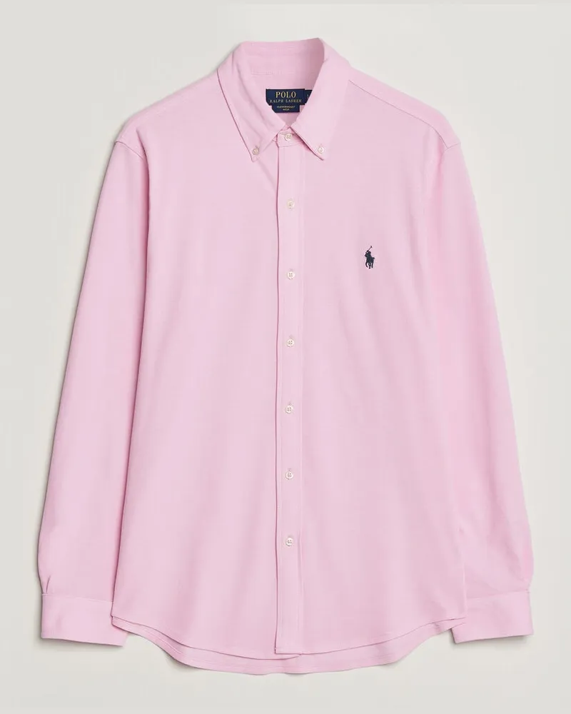 Ralph Lauren Featherweight Mesh Shirt Carmel Pink Rosa