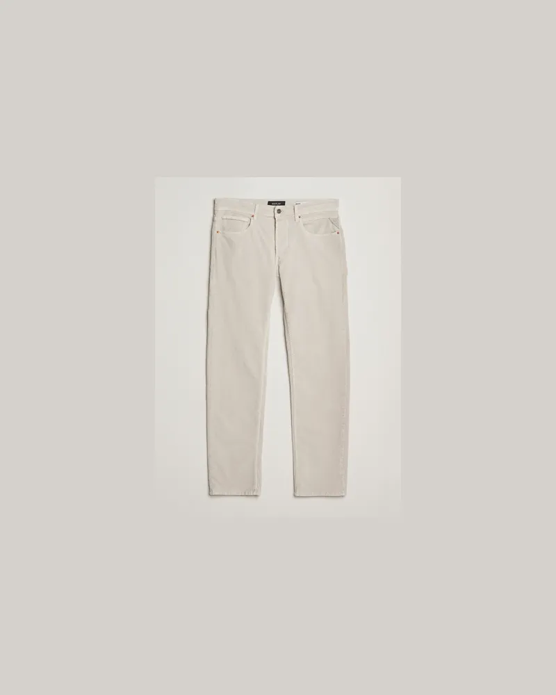 Replay Grover Corduroy 5-Pocket Pants Moon Grey Grau