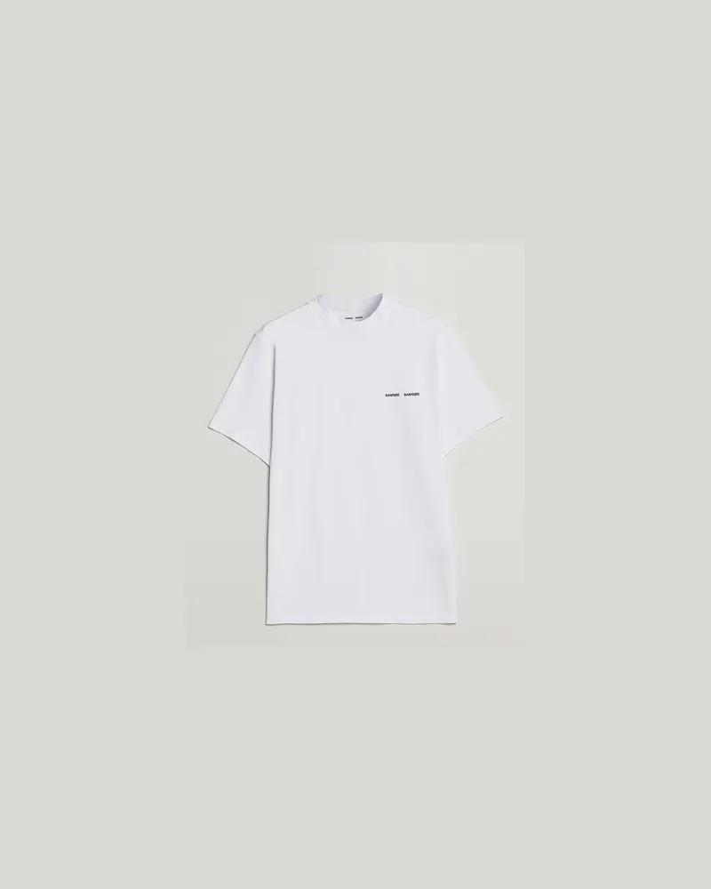 Samsøe & Samsøe Norsbro Organic Baumwoll Tshirt White Weiß