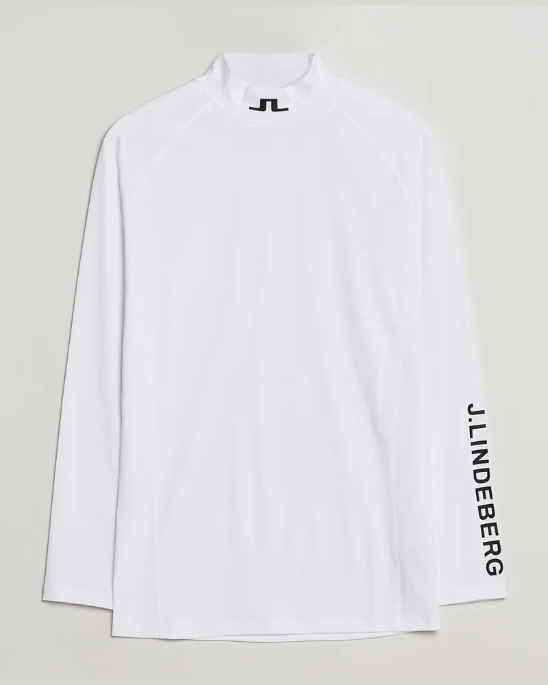 J.Lindeberg Aello Soft Compression Tee White Weiß