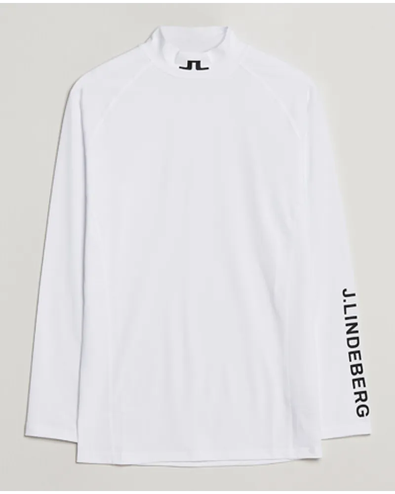 J.Lindeberg Aello Soft Compression Tee White Weiß