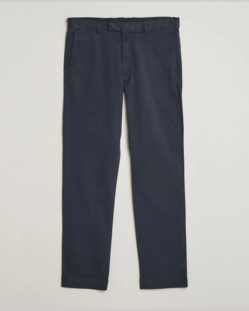 Ralph Lauren Jarrett Satin Chinos Aviator Navy Blau