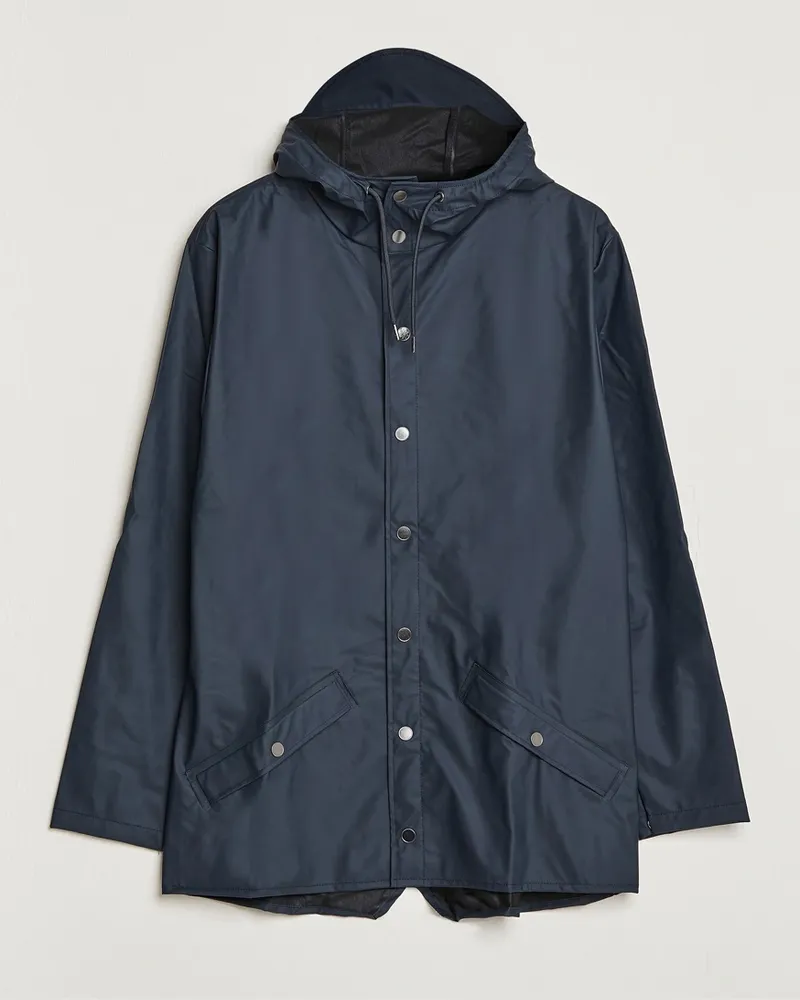 RAINS Jacket Navy Blau