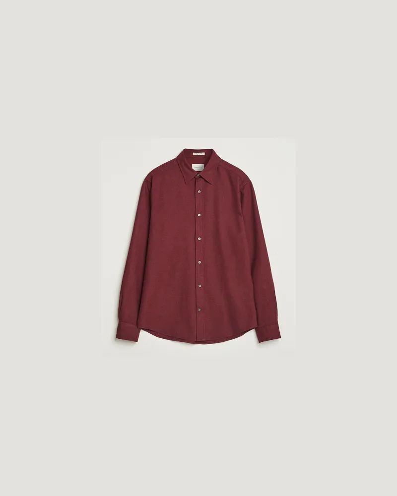 Gant Regular Fit Flannel Shirt Plumped Red Rot