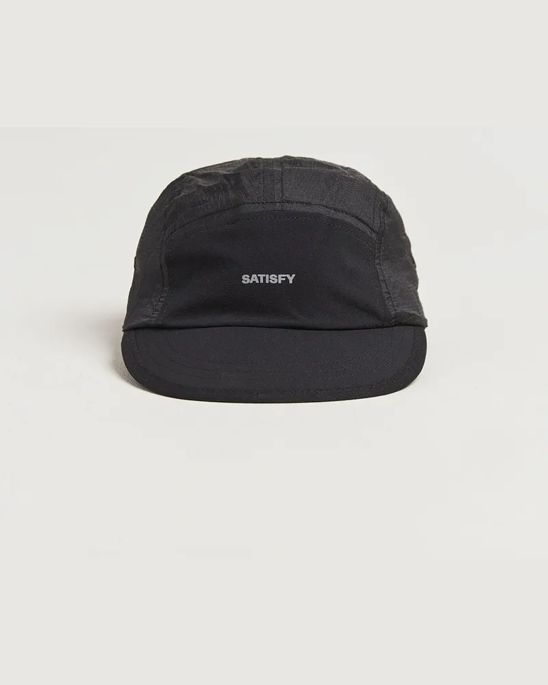 Satisfy Rippy Trail Cap Black Schwarz
