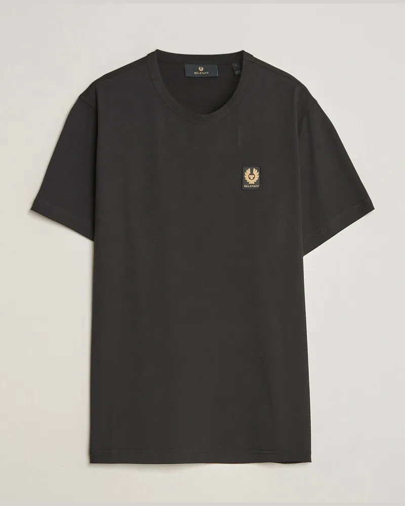 Belstaff Signature Crew Neck T-Shirt Black Schwarz