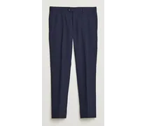 Denz Woll Trousers Blue