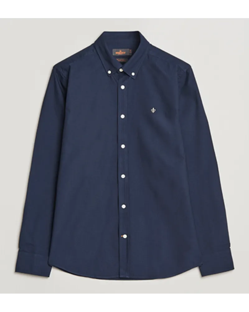 Morris Douglas Oxford Shirt Navy Blau