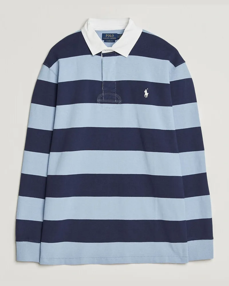 Ralph Lauren Striped Jersey Rugger Blue/Navy Mehrfarbig