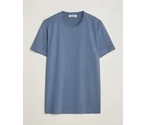 Rundhals Tshirt Steel Blue