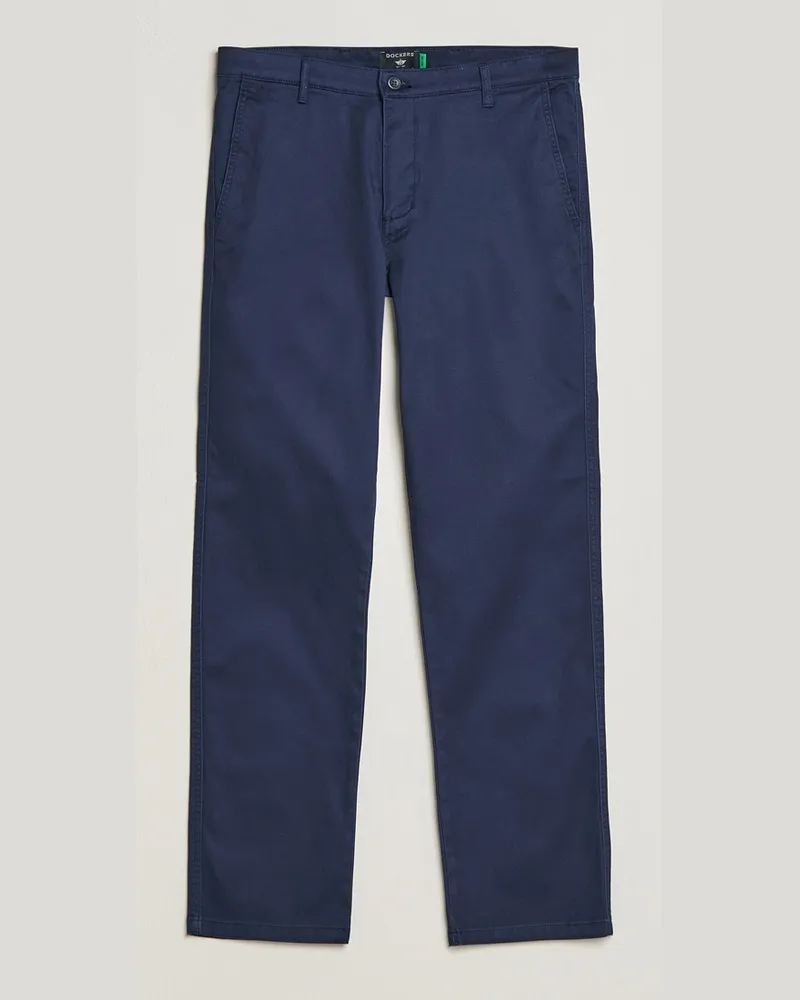 Dockers Original OPP Slim Twill Stretch Chino Navy Blazer Blau