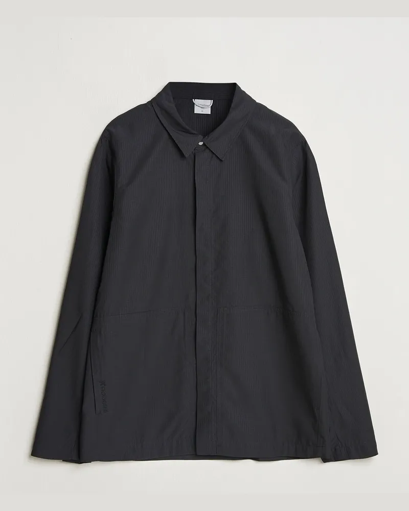 Houdini Tree Chore Jacket Bleached Black Schwarz