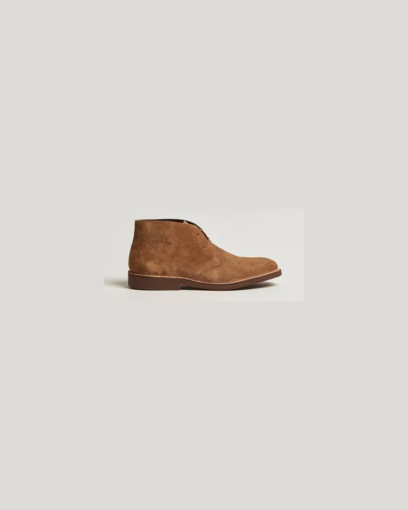 Loake 1880 Sahara Suede Chukka Chestnut Braun
