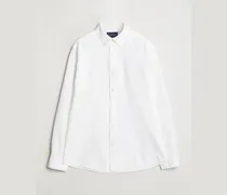Button Down Stretch Oxford Shirt White