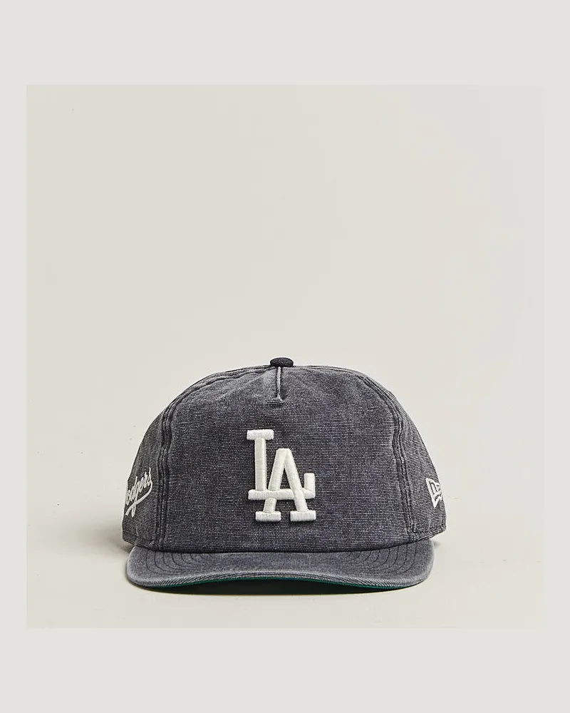 New Era 9Twenty Washed Cotton Cap Los Angeles Dodgers Blau